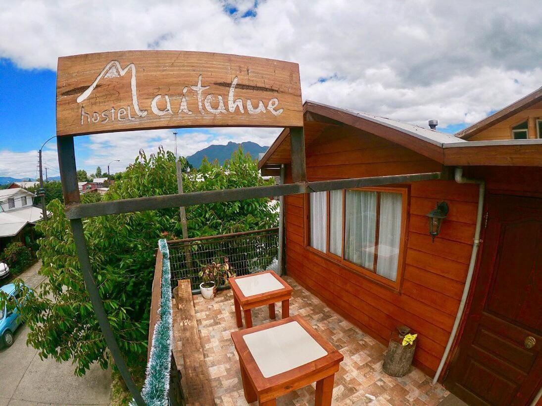 Hostal Maitahue Pucón Esterno foto